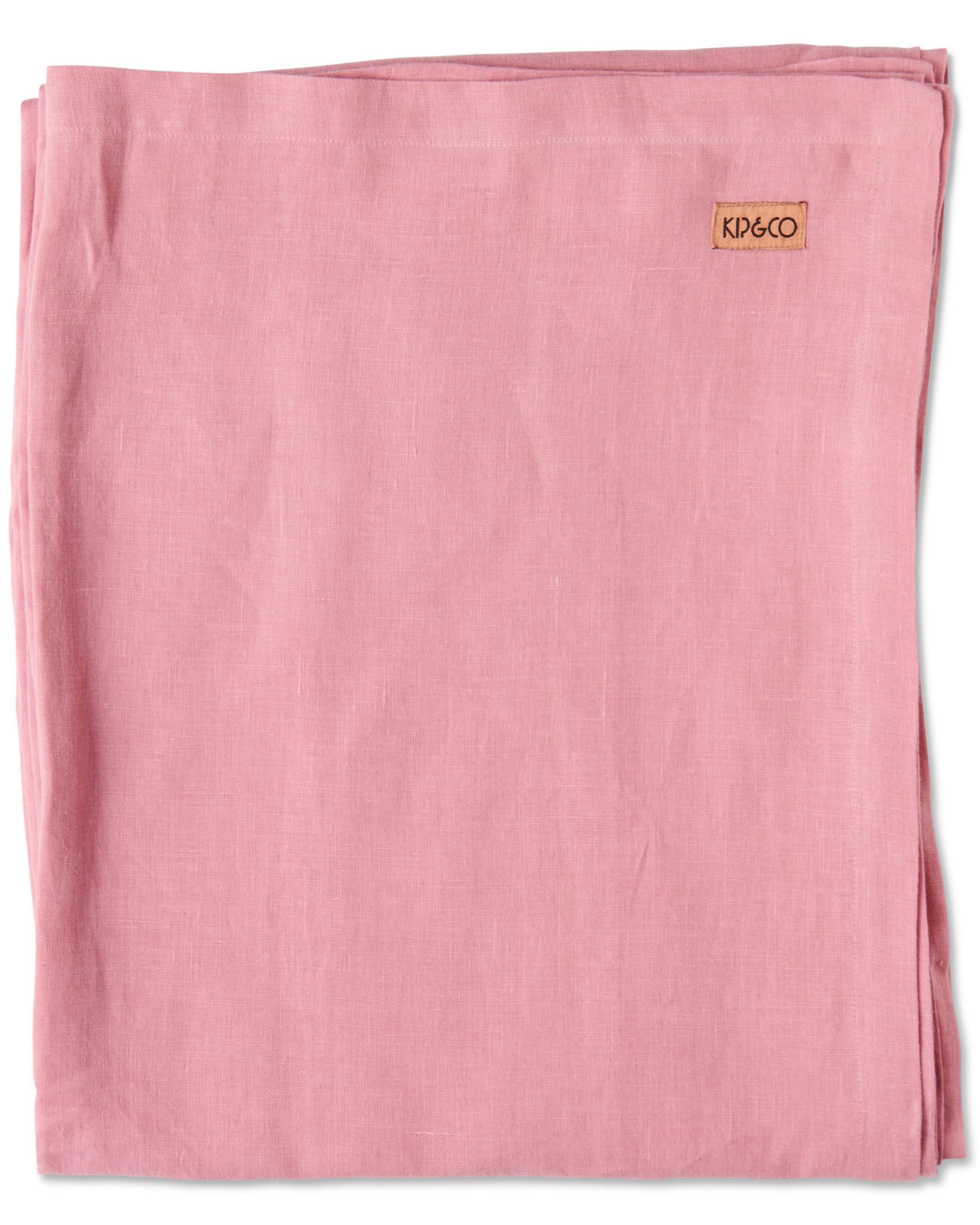 KIP & CO - RECTANGULAR LINEN TABLECLOTH - PEONY