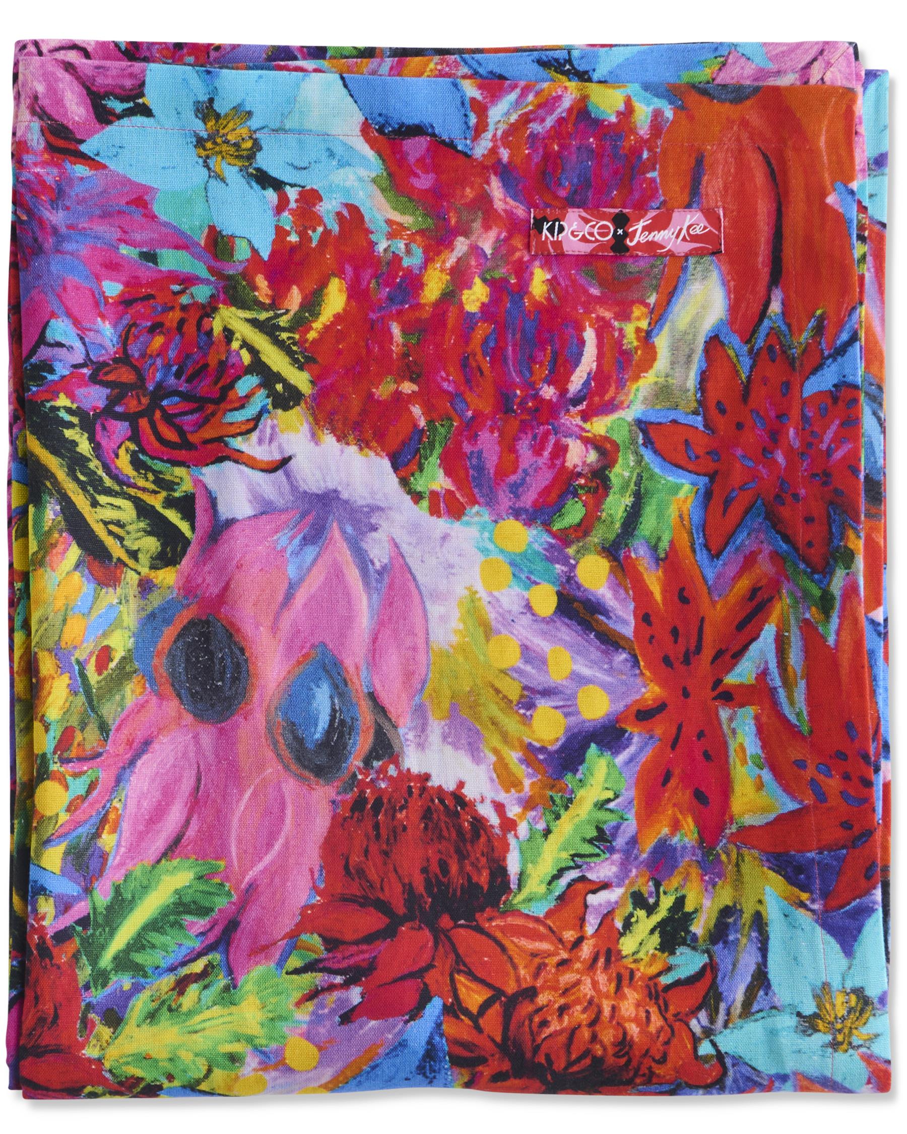 KIP & CO X JENNY KEE - LINEN STANDARD RECTANGULAR TABLECLOTH - GROWING THE PEACE