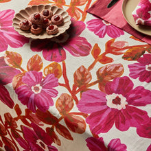 Load image into Gallery viewer, BONNIE &amp; NEIL - ROSETTA PINK TABLECLOTH
