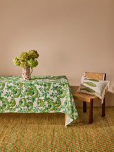 Load image into Gallery viewer, BONNIE &amp; NEIL - MEDIUM TABLECLOTH - HEIRLOOM GREEN
