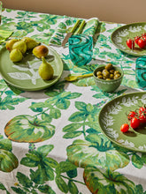 Load image into Gallery viewer, BONNIE &amp; NEIL - MEDIUM TABLECLOTH - HEIRLOOM GREEN
