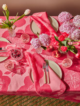 Load image into Gallery viewer, BONNIE &amp; NEIL - MEDIUM TABLECLOTH - JARDIN PINK
