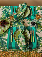 BONNIE & NEIL - MEDIUM TABLECLOTH - FESTIVE FOLIAGE GREEN