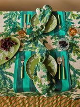 Load image into Gallery viewer, BONNIE &amp; NEIL - MEDIUM TABLECLOTH - FESTIVE FOLIAGE GREEN
