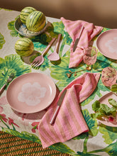 Load image into Gallery viewer, BONNIE &amp; NEIL - MEDIUM TABLECLOTH - GERANIUM MULTI
