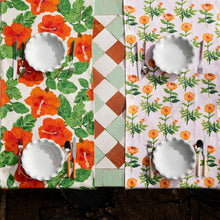 Load image into Gallery viewer, BONNIE &amp; NEIL - TABLE RUNNER - PETITIE LANI FLORAL PINK
