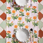 BONNIE & NEIL - TABLE RUNNER - PETITIE LANI FLORAL PINK