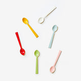 Load image into Gallery viewer, BONNIE &amp; NEIL - ENAMEL TEASPOON - GREEN
