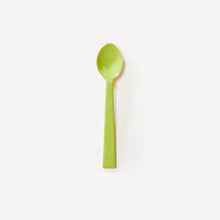 Load image into Gallery viewer, BONNIE &amp; NEIL - ENAMEL TEASPOON - GREEN
