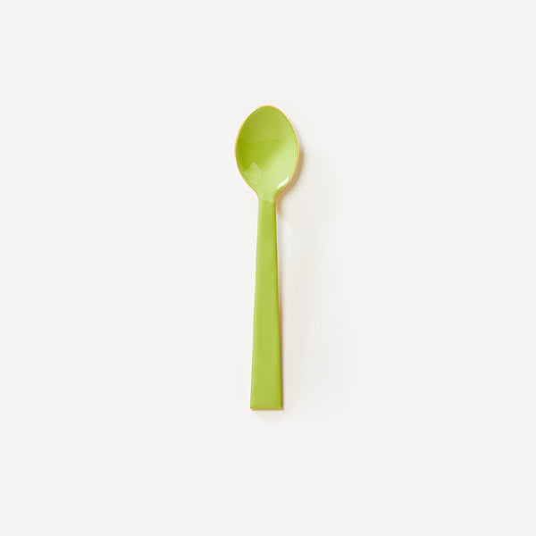 BONNIE & NEIL - ENAMEL TEASPOON - GREEN