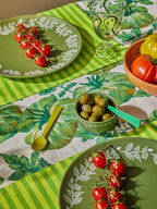 BONNIE & NEIL - ENAMEL TEASPOON SET "IN THE GARDEN'  (SET OF 6)