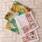 BONNIE & NEIL - TEA TOWEL - FRUIT SALAD BLUE