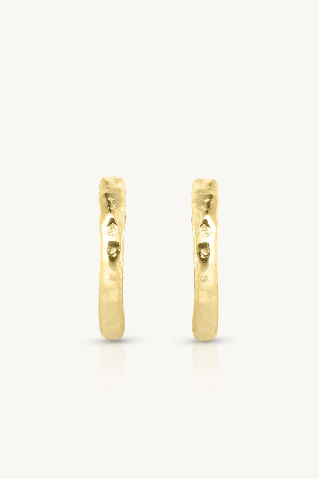 TONIMAY - TEXTURED GOLD HUGGIES - MEDIUM
