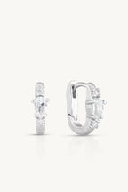 TONIMAY - TEXTURED TOPAZ SILVER HUGGIES