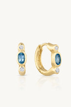 TONIMAY - TILDA TOPAZ GOLD EARRINGS