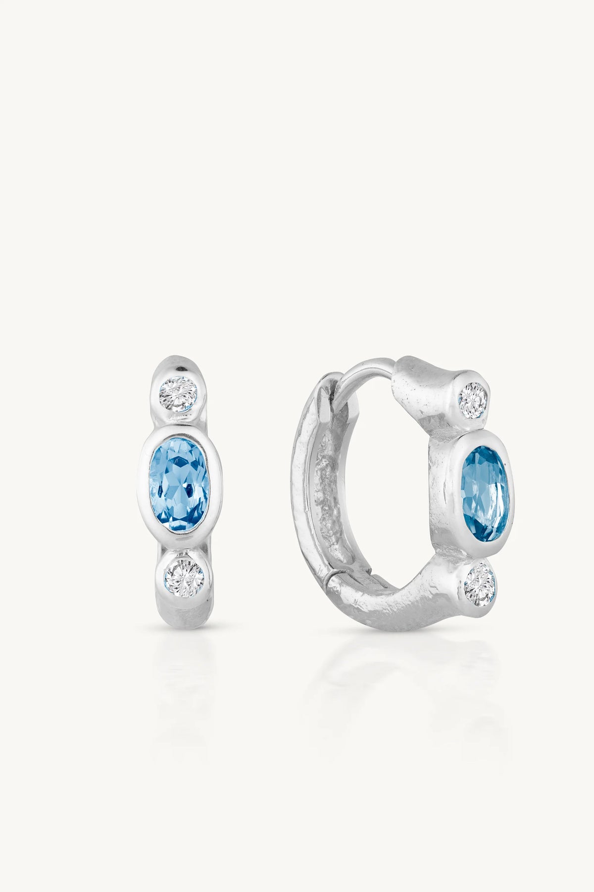 TONIMAY - TILDA TOPAZ SILVER EARRINGS