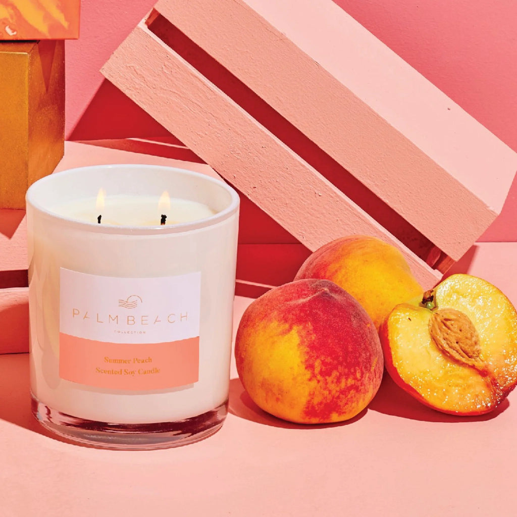 PALM BEACH COLLECTION - STANDARD CANDLE - SUMMER PEACH