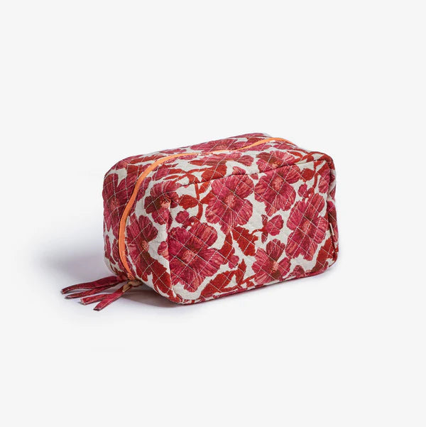 BONNIE & NEIL -LEON CERISE MEDIUM TOILETRY BAG - MEDIUM