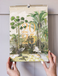 BESPOKE LETTERPRESS - 2025 WALL CALENDAR