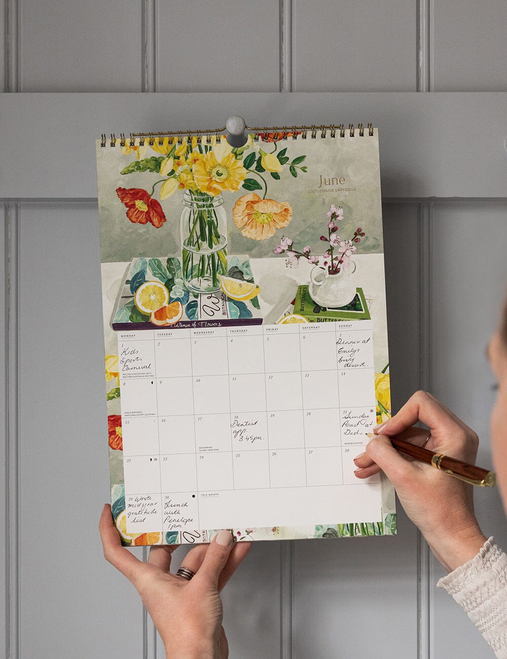 BESPOKE LETTERPRESS - 2026 WALL CALENDAR