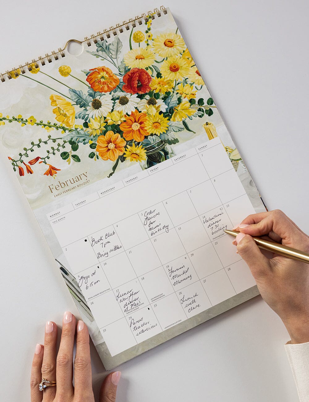 BESPOKE LETTERPRESS - 2026 WALL CALENDAR