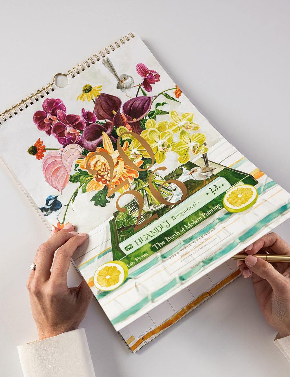BESPOKE LETTERPRESS - 2026 WALL CALENDAR