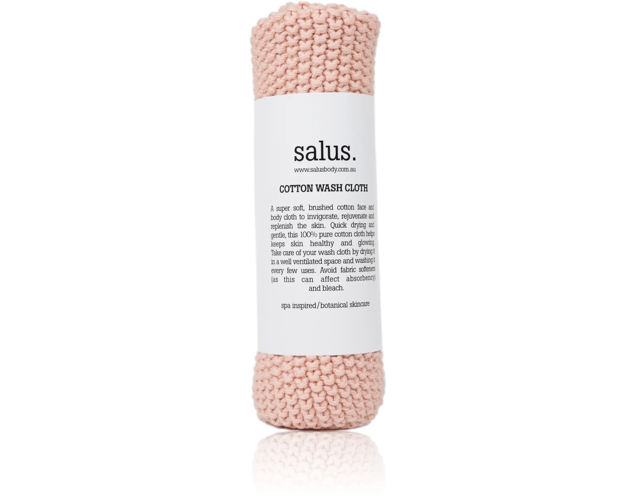 SALUS - COTTON WASH CLOTH - PINK