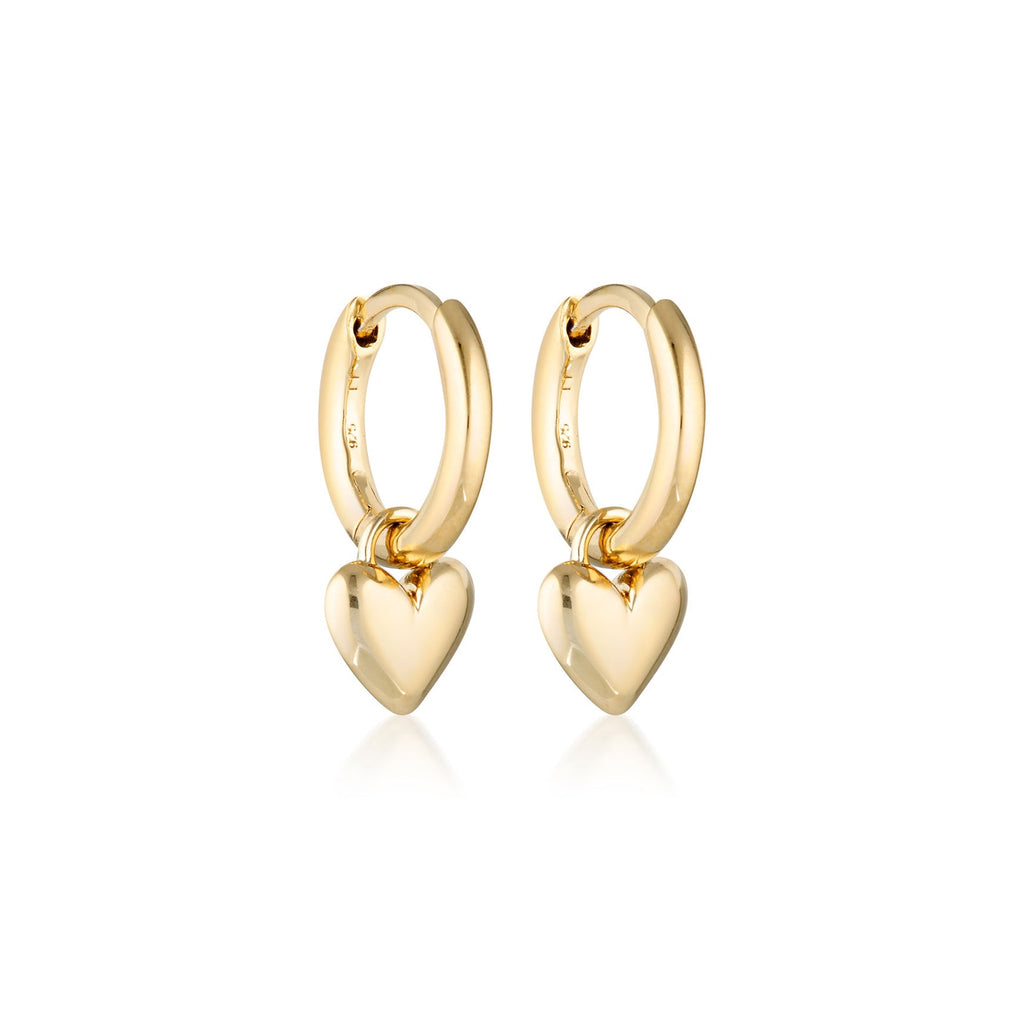 LINDA TAHIJA - AMORE CLASSIC HUGGIE EARRINGS