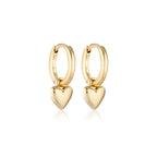 LINDA TAHIJA - AMORE CLASSIC HUGGIE EARRINGS