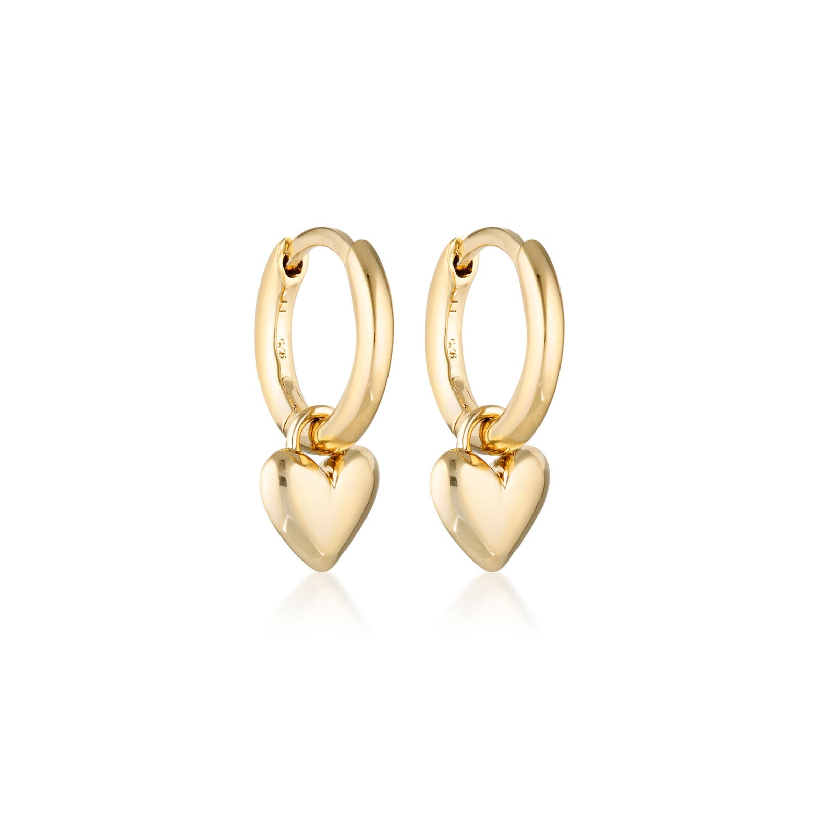 LINDA TAHIJA - AMORE CLASSIC HUGGIE EARRINGS