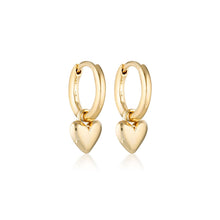 Load image into Gallery viewer, LINDA TAHIJA - AMORE CLASSIC HUGGIE EARRINGS
