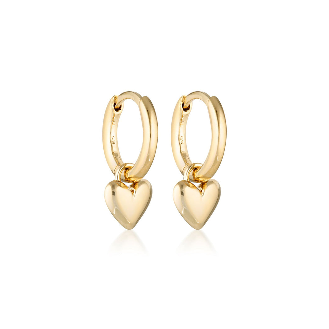 LINDA TAHIJA - AMORE CLASSIC HUGGIE EARRINGS