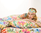 KIP & CO - SILK EYE MASK - ALFRESCO