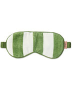 KIP & CO - MOSS STRIPE VELVET EYE MASK