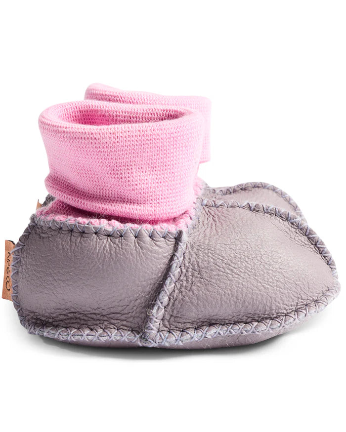 KIP & CO - BABY BOOTIES - LILAC