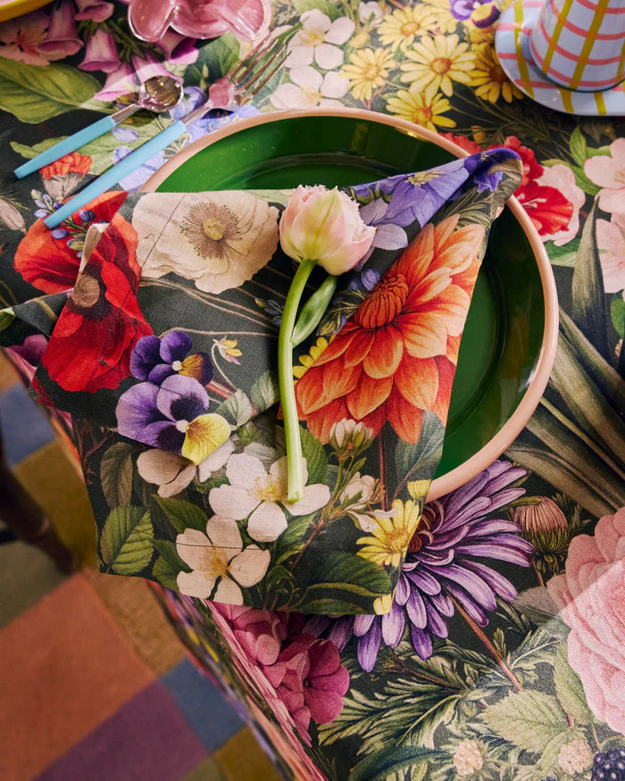 KIP & CO - COTTAGE GARDEN EDEN 4P NAPKIN SET