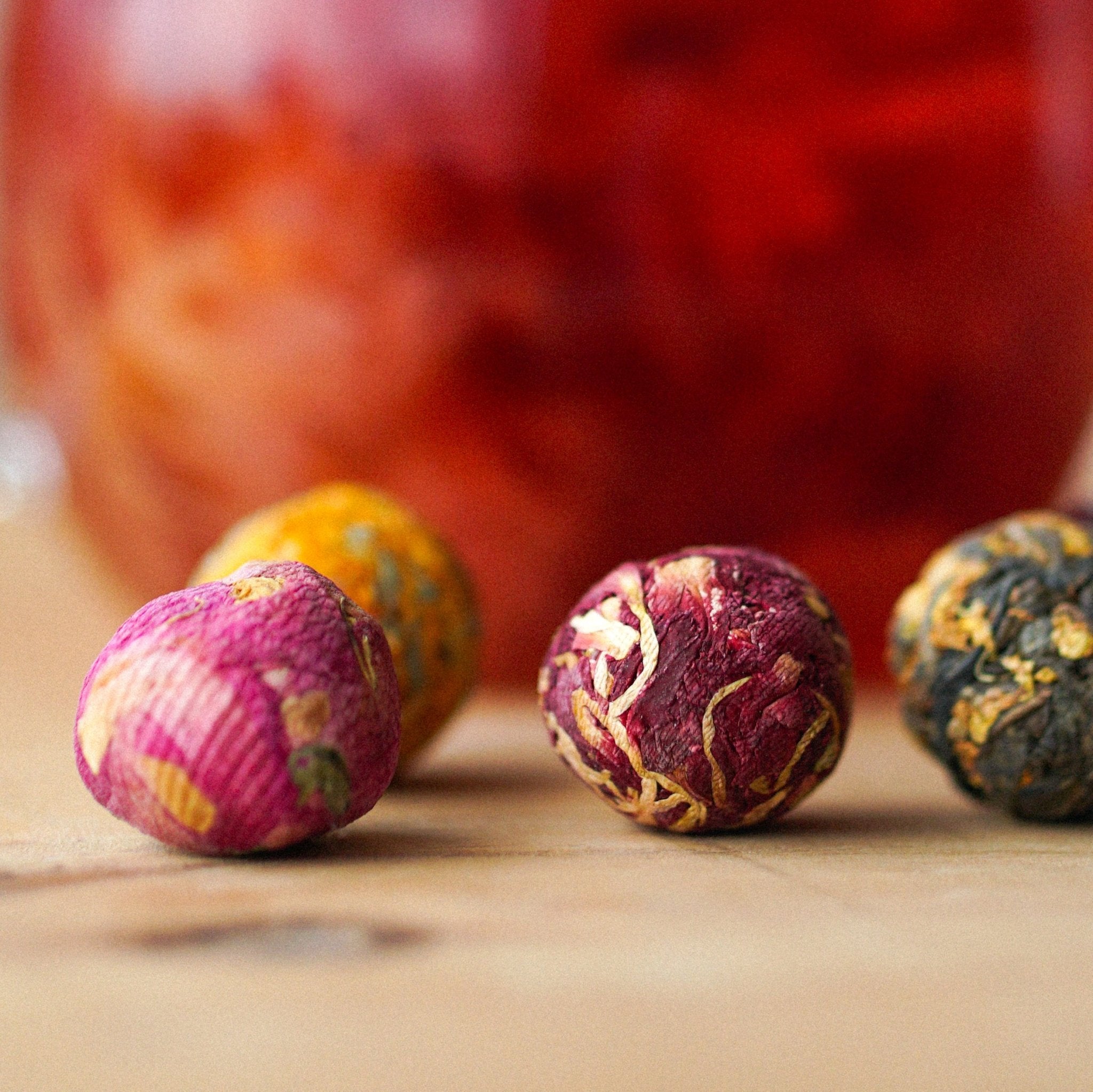 BETTER TEA CO - BLOOMING TEA BALLS ( SET OF 6 )