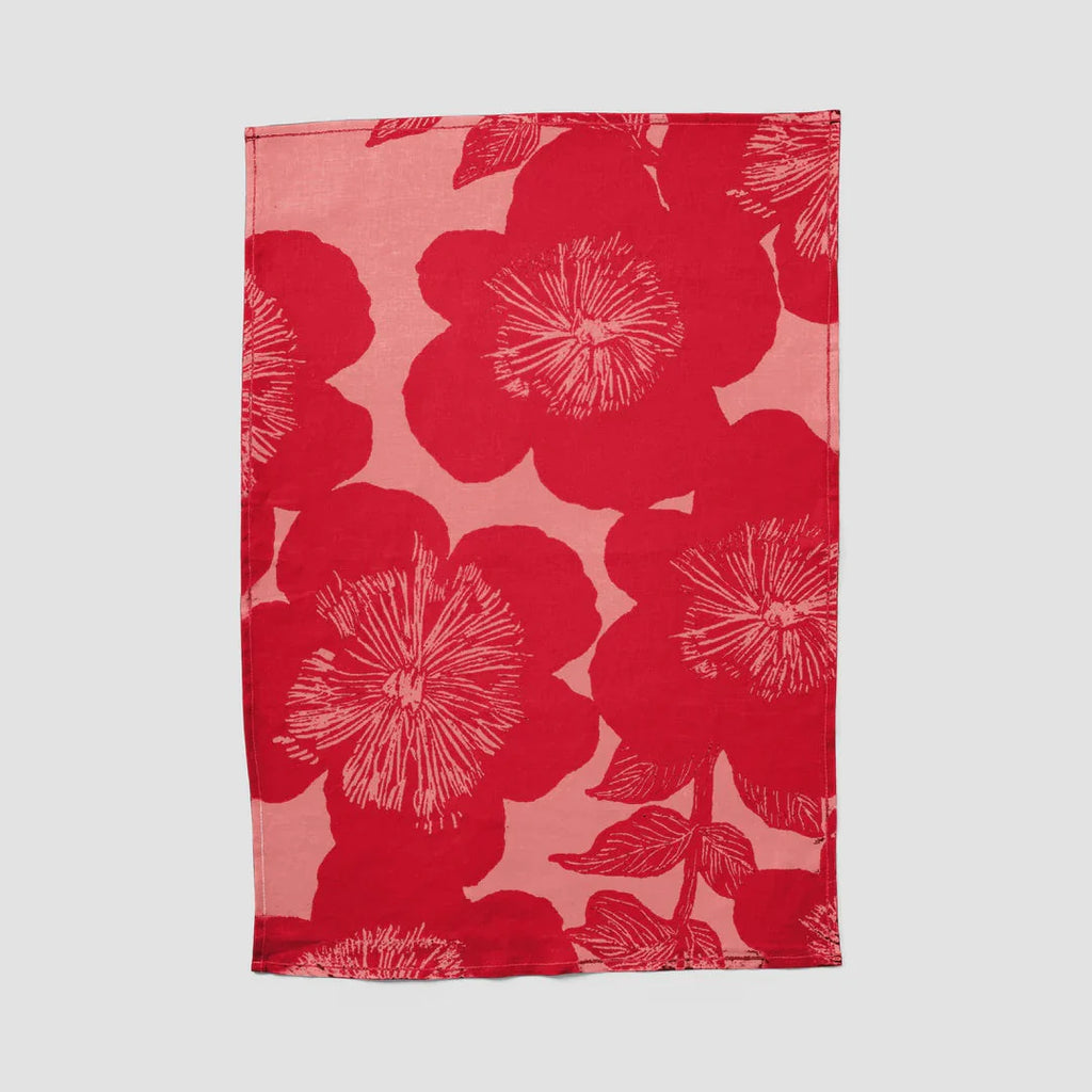 BONNIE & NEIL - JARDIN PINK TEA TOWEL