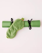 KIP & CO - VELVET EYE MASK - PESTO