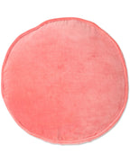 KIP & CO - VELVET PEA CUSHION - PEACH BLOSSOM