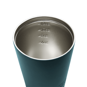 MADE BY FRESSKO - CAMINO REUSABLE COFFEE CUP 340ML/12OZ - EMERALD