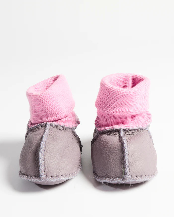 KIP & CO - BABY BOOTIES - LILAC