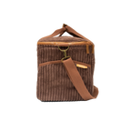 WANDERING FOLK - CORD LARGE COOLER BAG - CHOCOLATE
