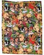 KIP & CO X BLINKY BILL - TEA TOWEL - BLINKY BILL AND FRIENDS