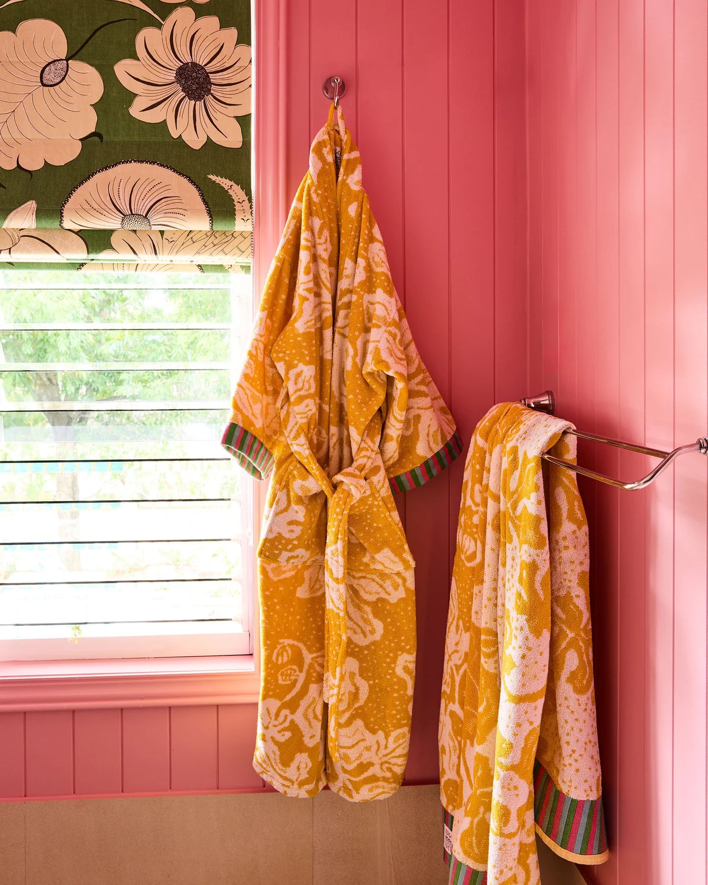 KIP & CO x ANNA SPIRO - ELSTERNWIG FIG TERRY BATH TOWEL