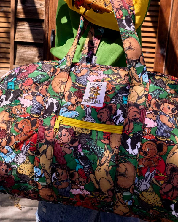 KIP & CO X BLINKY BILL - DUFFLE BAG - BLINKY BILL AND FRIENDS