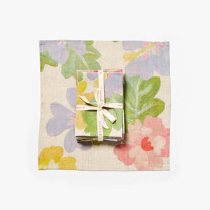 BONNIE & NEIL - MOANA FLORAL MULTI NAPKINS  (SET OF 6)