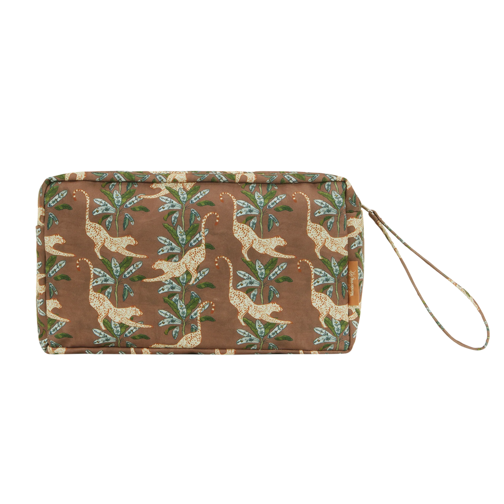 WANDERING FOLK - EYE OF THE JUNGLE HAZEL ZIP BAG - LARGE