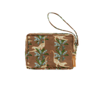 WANDERING FOLK - EYE OF THE JUNGLE HAZEL ZIP BAG - SMALL