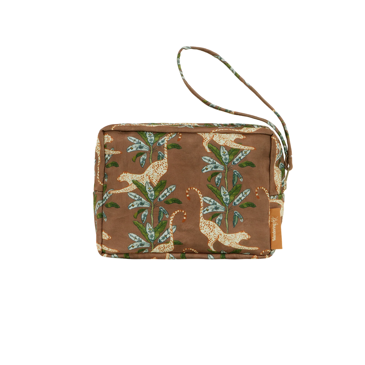 WANDERING FOLK - EYE OF THE JUNGLE HAZEL ZIP BAG - SMALL